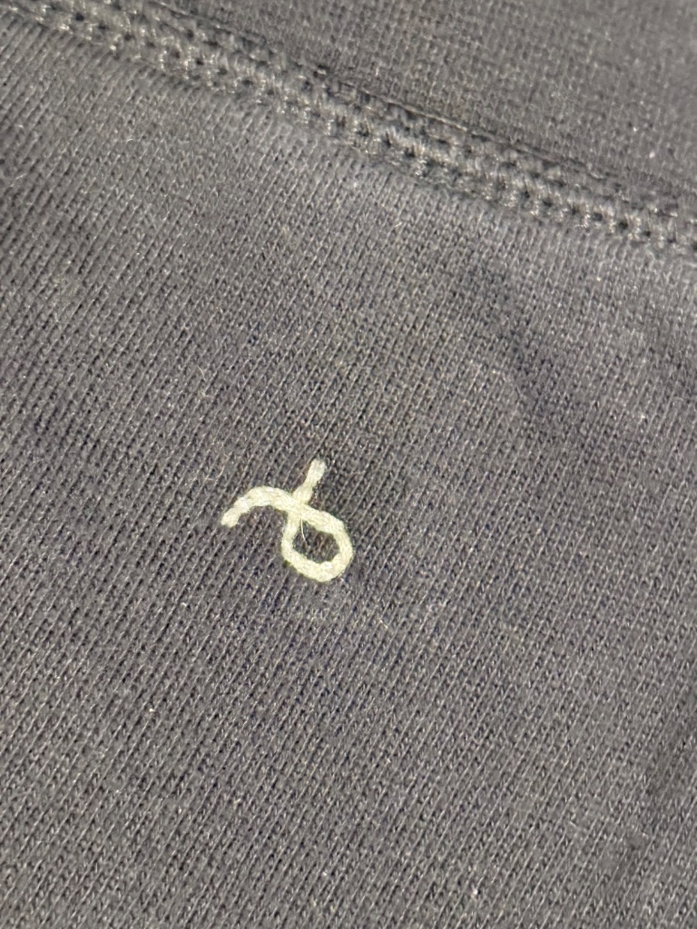 rag & bone Black City Jogger Sweatpants - M - good condition - Picture 3 of 5